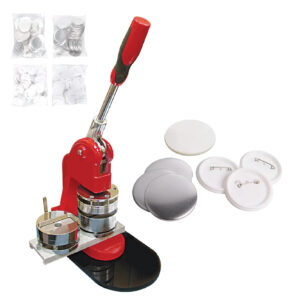 Button Badge Machine with 2 Moulds