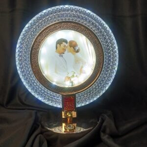 Round Led crystal Photo lamp